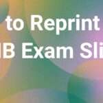 Reprint JAMB exam slip