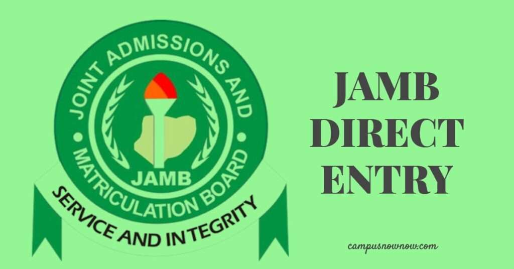 JAMB Direct Entry