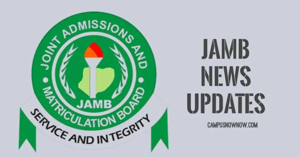 JAMB updates