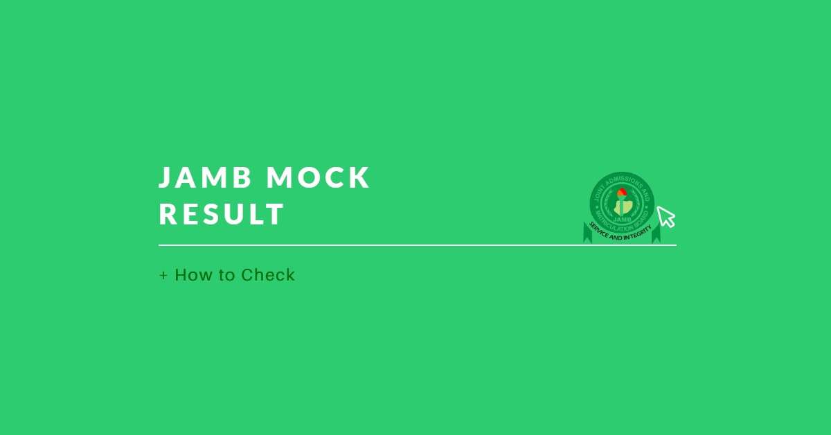 JAMB Mock Result