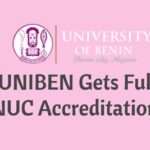 UNIBEN Gets Full NUC Accreditation
