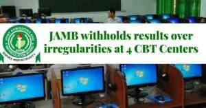 JAMB withholds results over irregularities