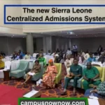 Sierra Leone Centralized Admissions System