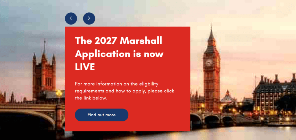 Marshall Scholarships UK Study Awards