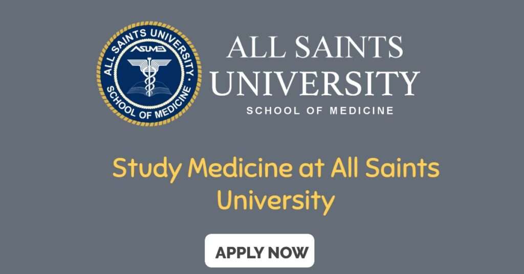 Study Medicine at All Saints University