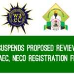 review of WAEC and NECO registration fees
