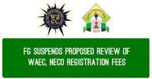 review of WAEC and NECO registration fees