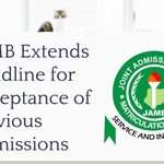 JAMB Extends Deadline for Acceptance of Previous Admissions