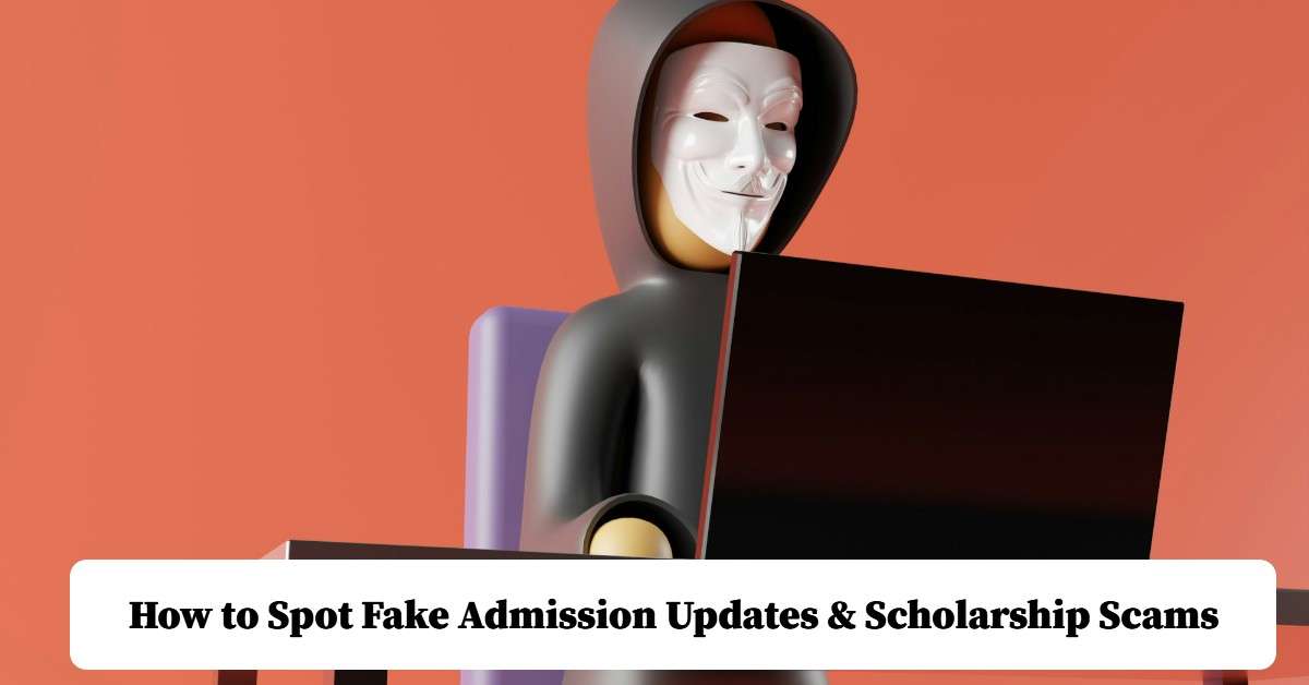 How to Spot Fake Admission Updates & Scholarship Scams