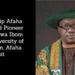 Prof. Philip Afaha Appointed Pioneer VC of Akwa Ibom State University of Education, Afaha Nsit